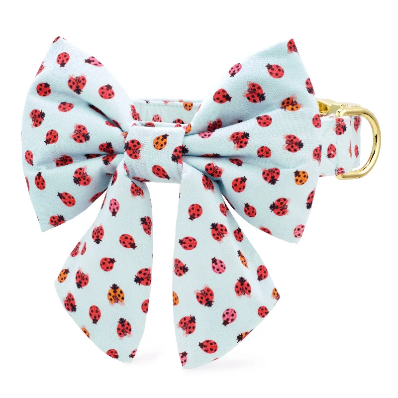 - Durable nylon dog leash wholesaleLove Bug Lady Bow Collar