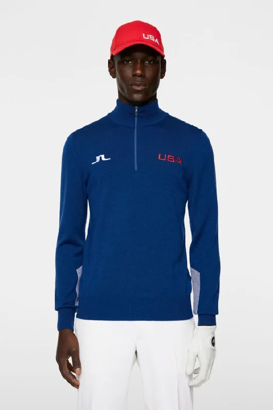 - Postoperative pet anti-licking Elizabethan collarNathaniel Half Zip Sweater Estate Blue